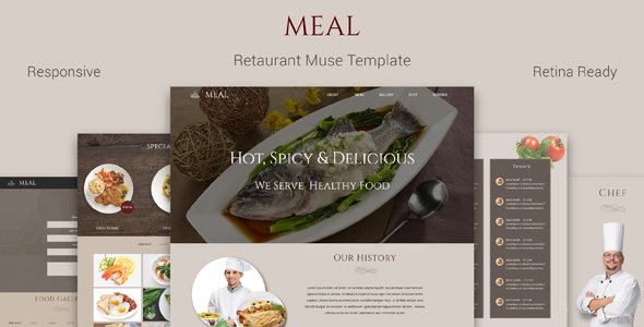 Meal_Restaurant Muse Template
           TFx