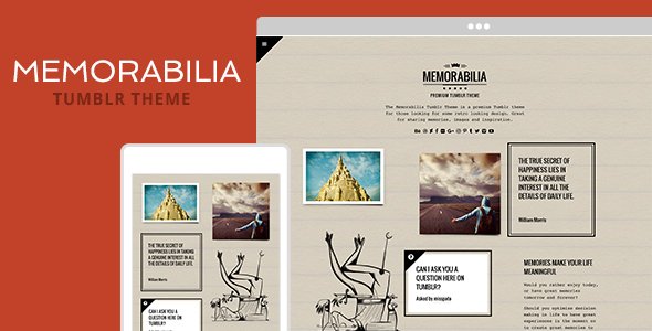 Memorabilia Tumblr Theme
           TFx
