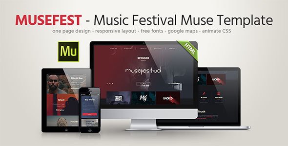 Musefest - Music Festival Muse Template
           TFx