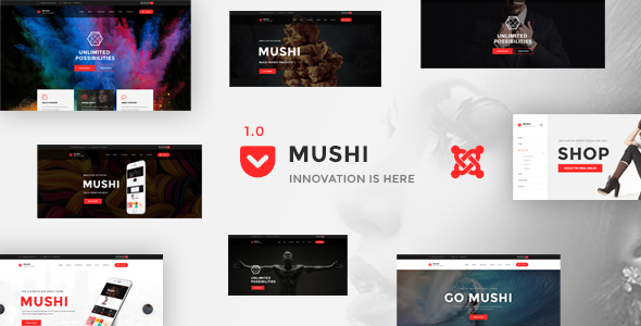 Mushi - The Multi-Purpose Responsive Joomla Theme
           TFx
