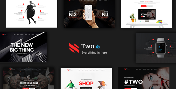 NumberTwo - Responsive Creative Multipurpose Drupal 8 Theme
           TFx
