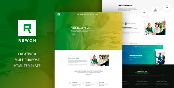 REWON - Multipurpose HTML Template
           TFx