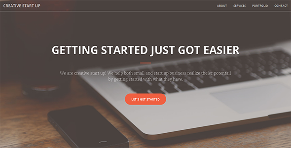 Simple Creative One Page
           TFx