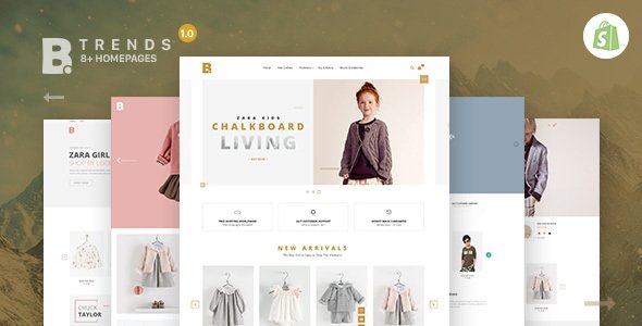 Btrend - Drag And Drop Responsive Shopify Theme
           TFx