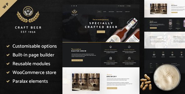 Craft Beer Nation- WooCommerce Theme
           TFx