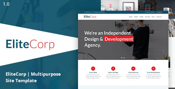 EliteCorp Multipurpose HTML5 Template
           TFx