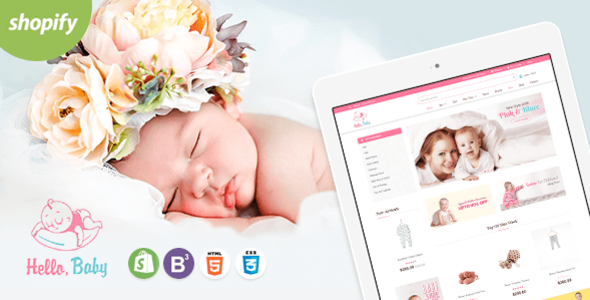 Hello Baby - Sectioned Shopify Theme
           TFx