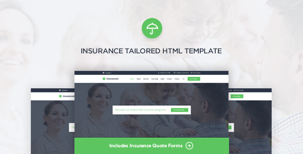Insuranced - Insurance HTML Template
           TFx