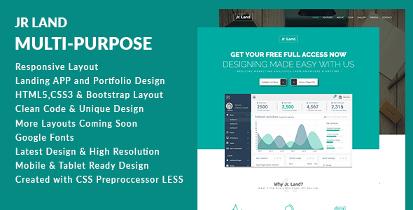 JR Land | Multi-Purpose Responsive Template
           TFx