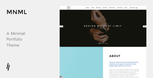MNML - Portfolio WordPress Theme
           TFx