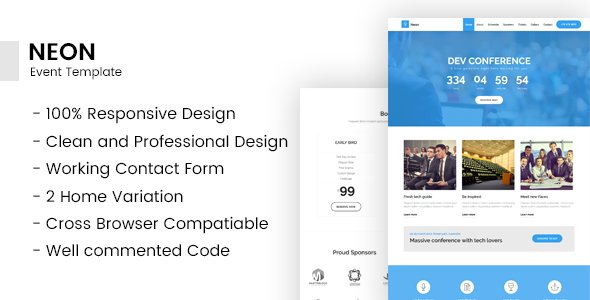 Neon-html event template
           TFx