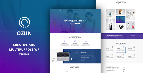 OZUN - Creative and Multipurpose WP Theme
           TFx