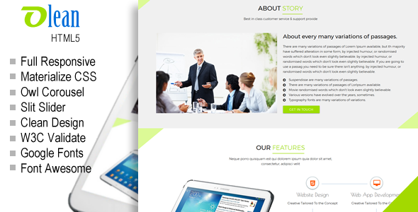 Olean - Multiperpose Templates With Blog
           TFx
