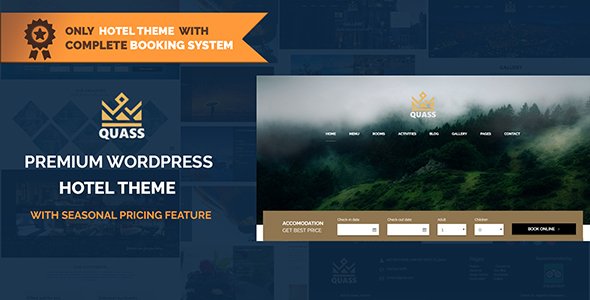 Quass Premium Hotel Theme - Complete Booking Engine
           TFx