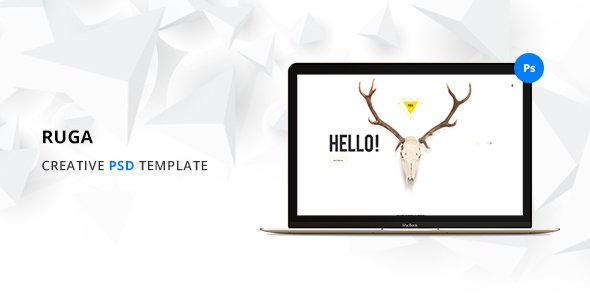 Ruga Creative Agency PSD Template
           TFx