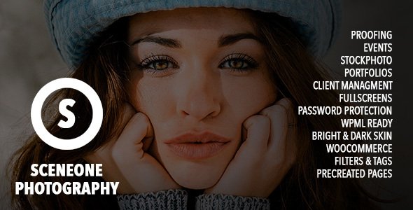 SceneOne | Photography Theme for WordPress
           TFx