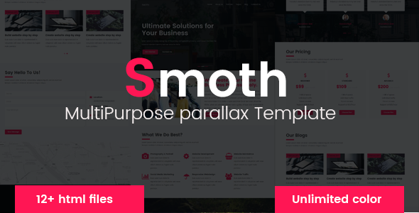 Smoth - MultiPurpose parallax Template
           TFx