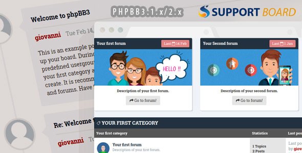 Support Board - phpBB3 Forum Style Responsive
           TFx