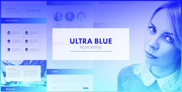 Ultra Blue - Responsive Multipurpose Muse Template
           TFx