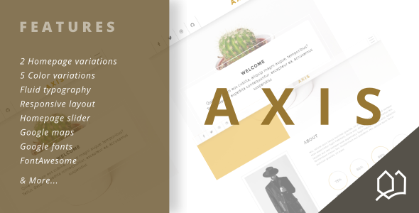 Axis Responsive HTML5 Template
           TFx Winfred Jeffery