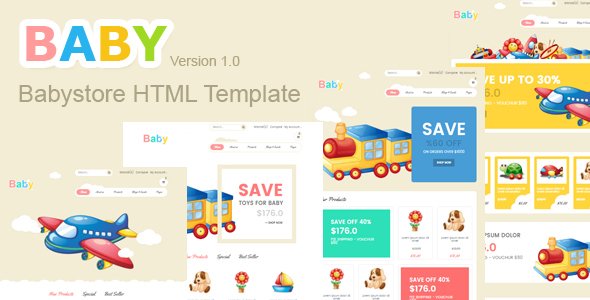 Baby Store HTML5 Template
           TFx