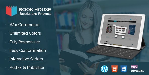 Book House WordPress - BookShop WP
           TFx