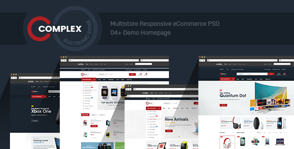 Complex - Electronics eCommerce PSD
           TFx