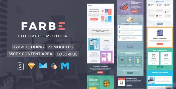 Farbe | Newsletter Template
           TFx