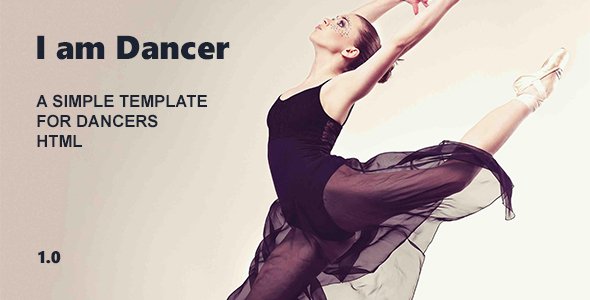 I am Dancer - HTML Template Bootstrap
           TFx Spike Guntur