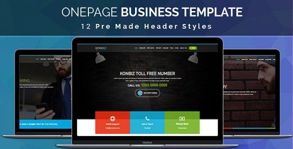 KONBIZ - Onepage Joomla! Business Template
           TFx