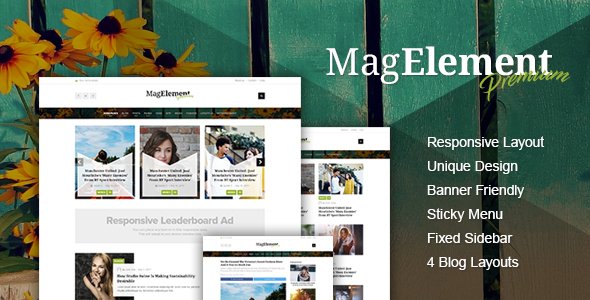 MagElement - Fresh & Modern Magazine HTML Template
           TFx Tex Zane