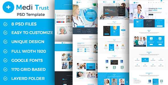 Meditrust - Medical PSD Template
           TFx Tony Gusti