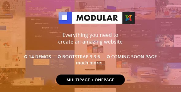 Modular - Multipurpose Responsive Joomla Template
           TFx