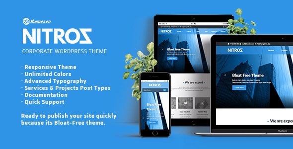Nitroz - Responsive Corporate Theme
           TFx