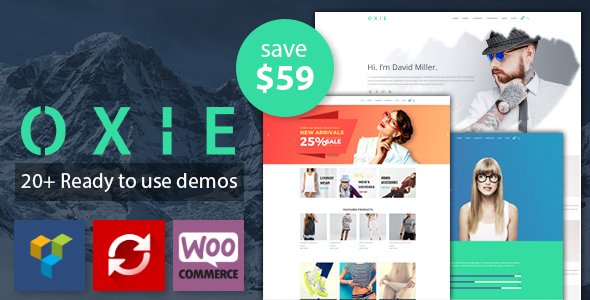 Oxie - Modern and Multipurpose WordPress Theme
           TFx