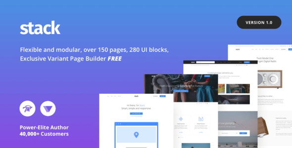 Stack - Multi-Purpose WordPress Theme with Variant Page Builder
           TFx