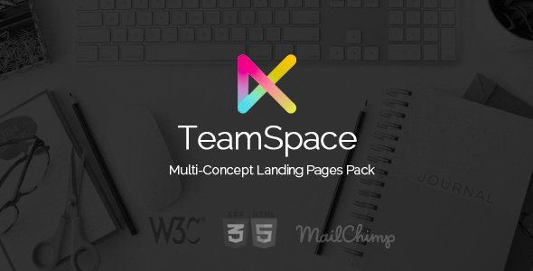TeamSpace - Multi-Concept Landing Pages Pack
           TFx
