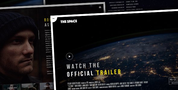 The Space - Single Film Campaign WordPress Theme
           TFx