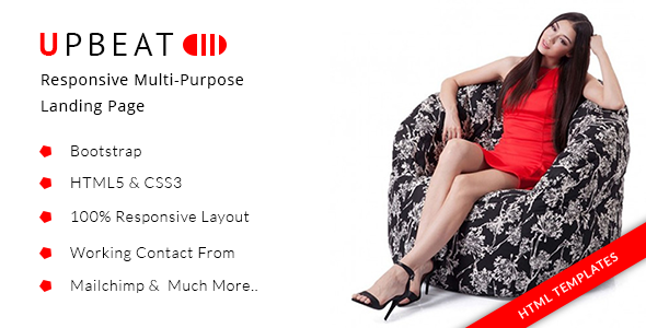 UpBeat - Responsive Multi-Purpose Landing Page
           TFx