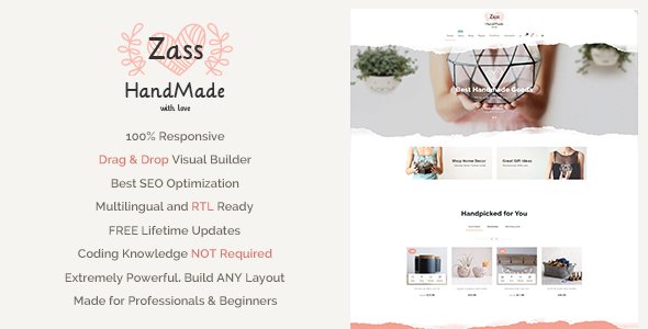 Zass - WooCommerce Theme for Handmade Artists and Artisans
           TFx Keghart Ryan