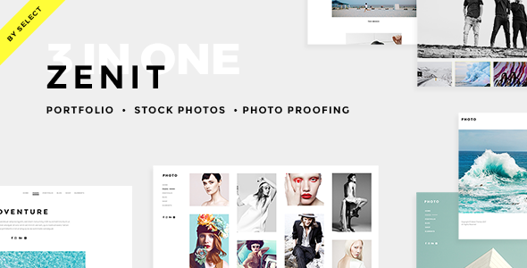 Zenit - A Crisp and Clean Photography Theme
           TFx