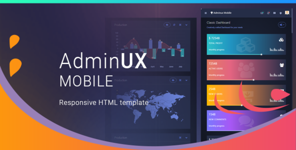 AdminUX Mobile | Responsive HTML Template
           TFx Sri Darwin