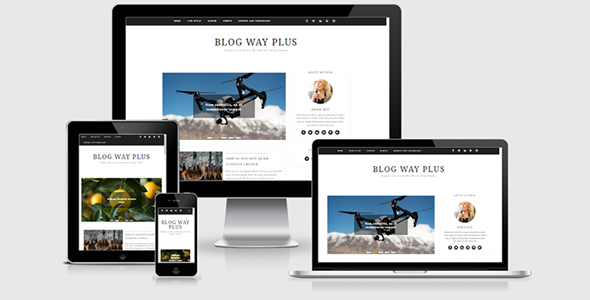 Blog Way Plus - Minimal WordPress Blog Theme
           TFx Lorin Citlali