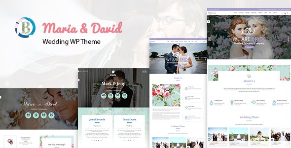 Bride - Wedding WordPress Theme TFx WordPress Gideon Daisuke