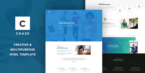 CRAZE - Multipurpose HTML Template
           TFx Norwood Gus
