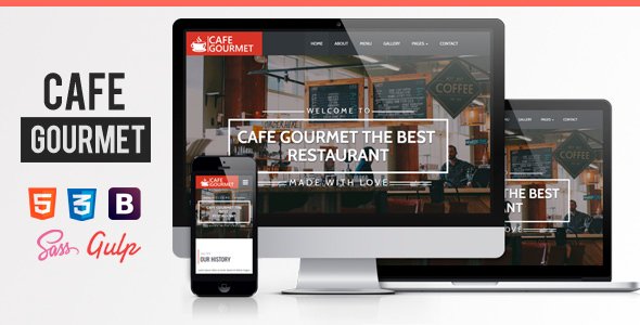 Cafe Gourmet | Bar & Restaurant Theme TFx Manley Thad