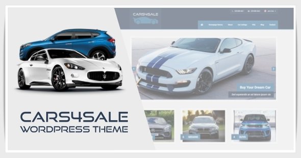 Cars4Sale - Automotive Car Dealership WordPress Theme TFx Levon Charley