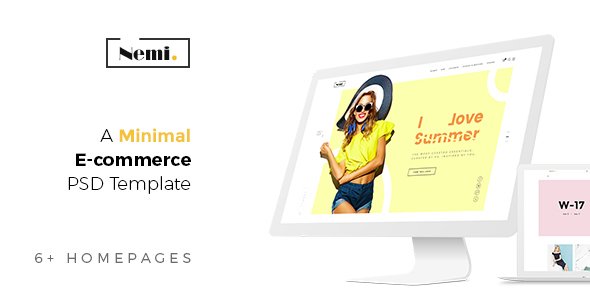 Nemi - Fashion Ecommerce PSD Template
           TFx Susumu Osbert