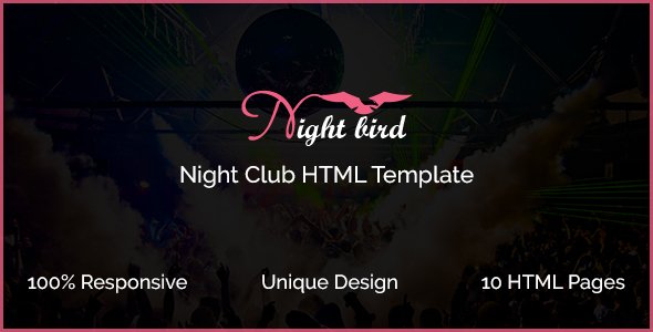 Night Bird Multipage HTML Template
           TFx Antiman Jody