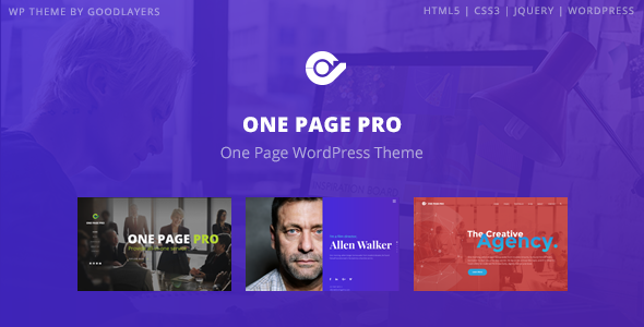 One Page Pro - Multi Purpose OnePage WordPress Theme
           TFx Hamilton Brody